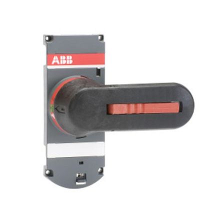 ABB Stotz-Kontakt OTV400ECK, direct handle black including shaft and cover of the mechanical label I-0-II, 1SCA022783R0170