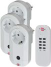 Brennenstuhl RCCE3001 Comfort wireless switch set 3x IP20