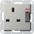 Gira 2780600 BS 13 A control+SH Sys55 ES socket