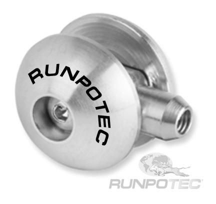Runpotec 20279 25mm thread RG6 stainless steel roller