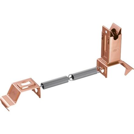 Pröpster 110 545 Cu D:8mm Type B side with springs LH:56mm roof cable holder