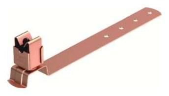 OBO Bettermann 157 F-CU 410 roof cable holder, 5216257