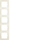 Berker 10158982 frame white, glossy Berker S.1