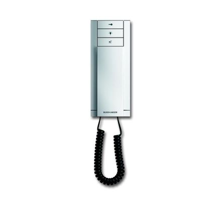 Busch-Jaeger 83205 AP-683 indoor station audio with handset aluminum silver