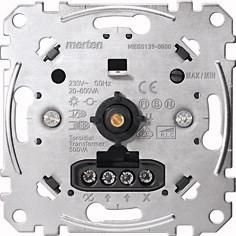 MERTEN MEG5139-0000 universal rotary dimmer insert 20-600W/VA