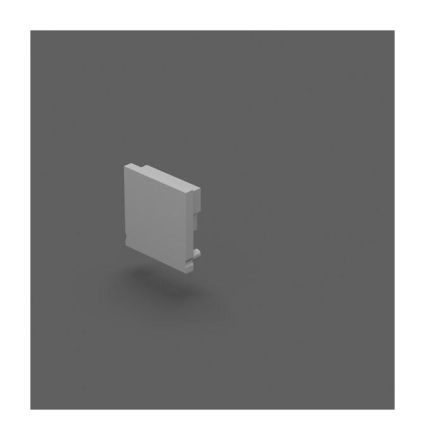 RZB 982201.000 Less is more 23.2x23.7x7 for mounting U 23 end cap