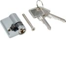 Hager ZAY50994 profile half cylinder with 2 keys 40x20x40