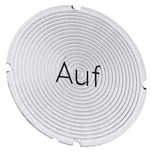 Siemens 3SU1900-0AB71-0AD0 Insert plate round milky symbol On