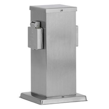 LEDINO 50790000001015 Outdoor 2-socket post, st.