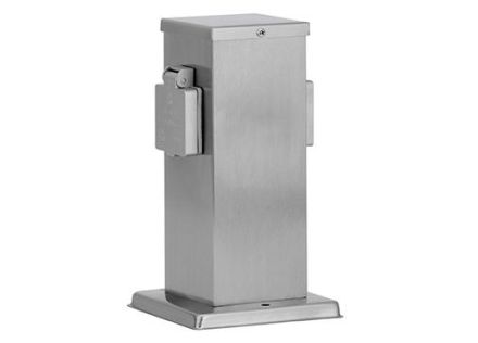 LEDINO 50790000001015 Outdoor 2-socket post, st.