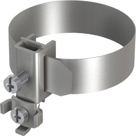 Pröpster 111 440 St/tZn 1/8'-4' D:9.7-114.3mm f. 2.5-16 band earthing clamp