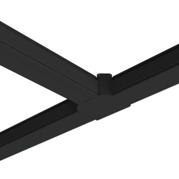 Regiolux 19200073104 SRT-KT junction T-shape black rail connector