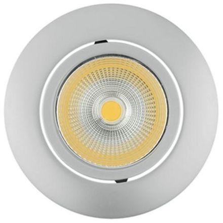 Nobile 1857070113 5068 ECO Flat chrome matt 8W BIO 940 38° LED recessed ceiling spotlight