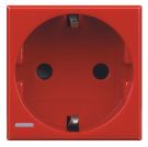 Bticino H4141RW Schuko socket red Sl 16a