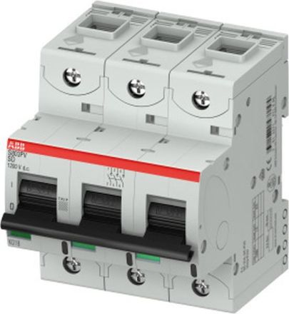 ABB Stotz-Kontakt S803PV-SD125, load-disconnector S803PV-SD125 1,200V DC, 125A, 3-pole, 2CCF019639R0001