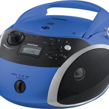 Grundig GRB-3000BT Blue/Silver CD radio