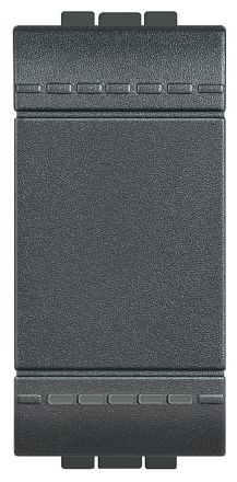 Bticino L4003N changeover switch SK 1mod, (anthracite)