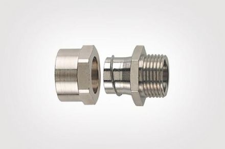 HellermannTyton 166-34611 SCSB32-FM-PG29-NPB-M HelaGuard metal cable gland