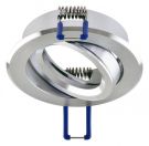 EVN 605014 round black aluminum GX5.3 max.50W 12V recessed ceiling spotlight