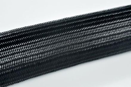 HellermannTyton 170-41600 HEGPA6616-N66-BK-L4 polyamide braided sleeving