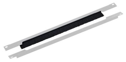 Triton RAC-ZP-X03-A3 19Z 1U cable entry plate. Divided