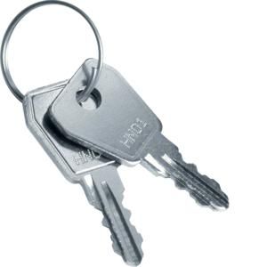 Hager VZ304N01 replacement key Volta for lock VZ302N01