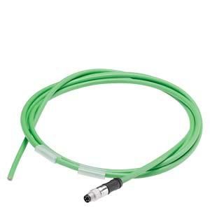 Siemens 6ES7194-2LH20-0AC0 bus cable with 1x M8 connector shielded 2m