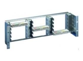 RITTAL 7050100 Support unit stainless steel 3U for LSA-Plus strips max. 150 DA