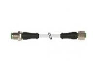 Murrelektronik 7000-40021-2340800 M12 male straight to M12 female straight 8m circular connector