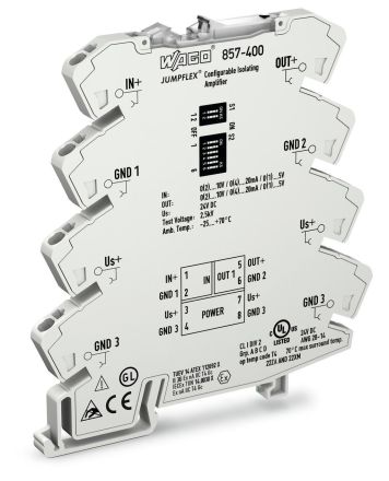 Wago 857-400 isolation amplifier