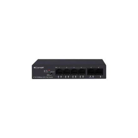 Comelit Group Germany IPSWP06N100A 4 POE Ports + 2 Uplink 10/100 POE Switch