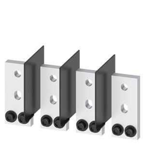 Siemens 3VA9604-0QB00 connection extension front side 4 pieces for 3VA1/2 1000