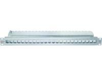 Dätwyler 440040 MSK24x 24Port empty stainless steel Unilan patch panel