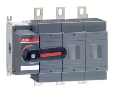 ABB Stotz-Kontakt OS400D03K, load-break switch for fuse, 3-pole, 400A with direct mounting handle, 1SCA022779R5410