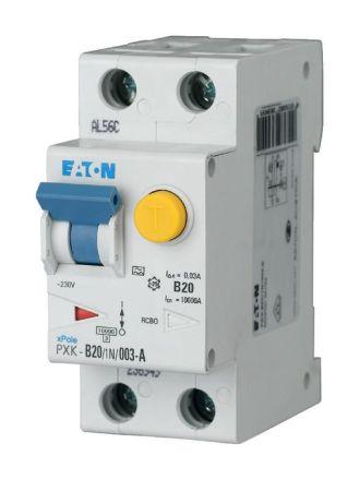 Eaton 193547 PXK-C20/1N/03-F C20A 300mA 1p+N RCD/MCB