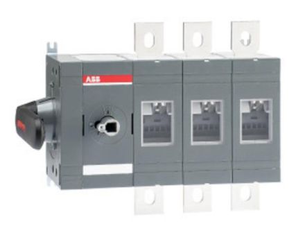 ABB Stotz-Kontakt OT630ES03K, load disconnector 3-pole 630A without handle and shaft, side operation left, 1SCA022860R2320