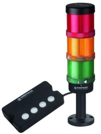 Werma 64900003 AndonLIGHT KS72 GN/YE/RD signal tower