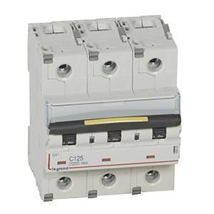 Legrand 409282 Circuit breaker DX3 C125A 3P 10KA 4, 5M