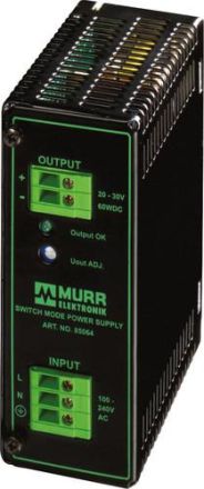 Murrelektronik 85040 1-phase IN: 90-265VAC OUT: 10-15V/5ADC switching power supply