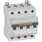 Legrand 409796 Circuit breaker DX3 C25A 4P 25KA 4M