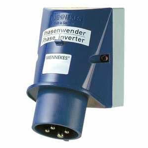 Mennekes 3345 phase inverter wall plug 32A 4-pole 9h 230V IP44