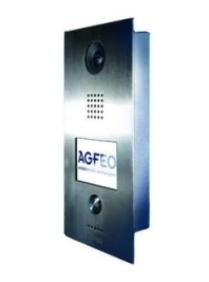 Agfeo 6101513 IP-Video TFE 1 silver door station