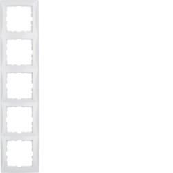 Berker 10158989 Frame polar white, glossy Berker S.1