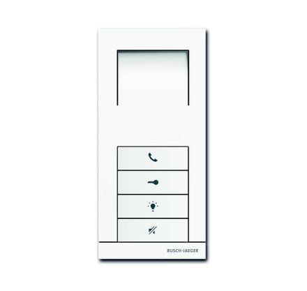 Busch-Jaeger 83210 AP-624 indoor station audio studio white matt