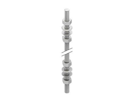 Niedax M 6/1000 E3 M6 length 1000mm stainless steel threaded rod