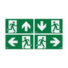 CEAG emergency light FT2-4I FT2 EW_EC_CW_CC 4 pictograms (DLRU) LED emergency light