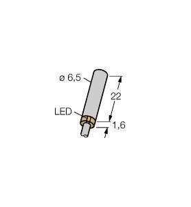 Turck 4610540 BI1.5-EH6.5K-AP6X Inductive Sensor