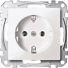 MERTEN MEG2301-0325 SCHUKO socket active white glossy