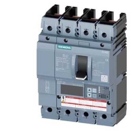 Siemens 3VA6225-8JQ41-0AA0 circuit breaker 3VA6 150kA 480V LSIG 250A