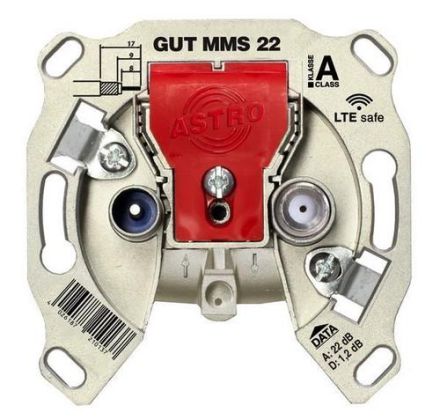 ASTRO Strobel 00541222 GUT MMS 22 Multimedia connection box